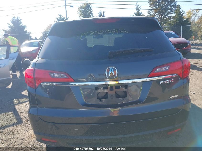 2015 Acura Rdx VIN: 5J8TB4H58FL025770 Lot: 40708892