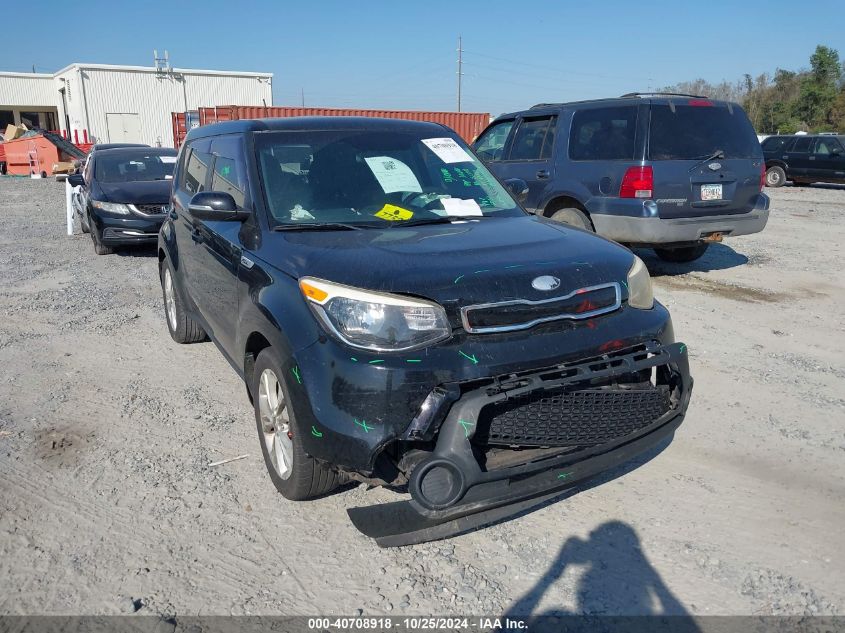 2014 Kia Soul + VIN: KNDJP3A56E7036883 Lot: 40708918