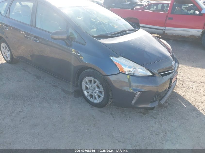 2012 Toyota Prius V VIN: JTDZN3EU4C3124930 Lot: 40708919