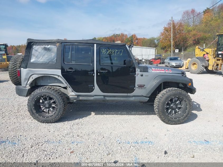 2016 Jeep Wrangler Unlimited Sport VIN: 1C4BJWDG5GL205242 Lot: 40708927