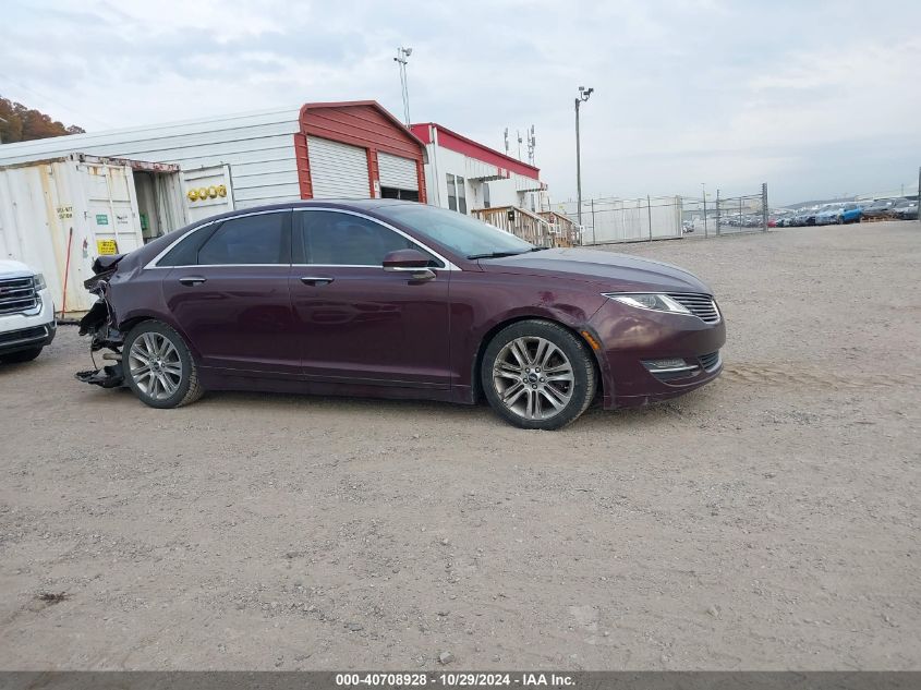 2013 Lincoln Mkz VIN: 3LN6L2J95DR805360 Lot: 40708928