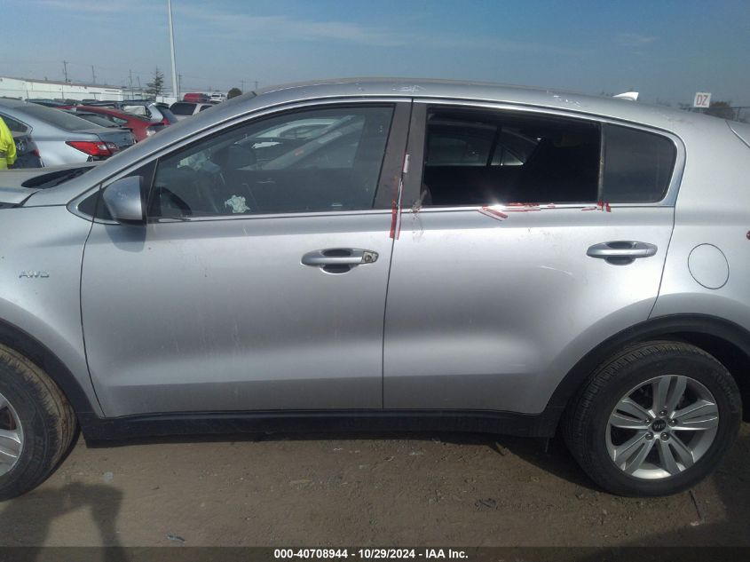 2019 Kia Sportage Lx VIN: KNDPMCAC1K7616359 Lot: 40708944