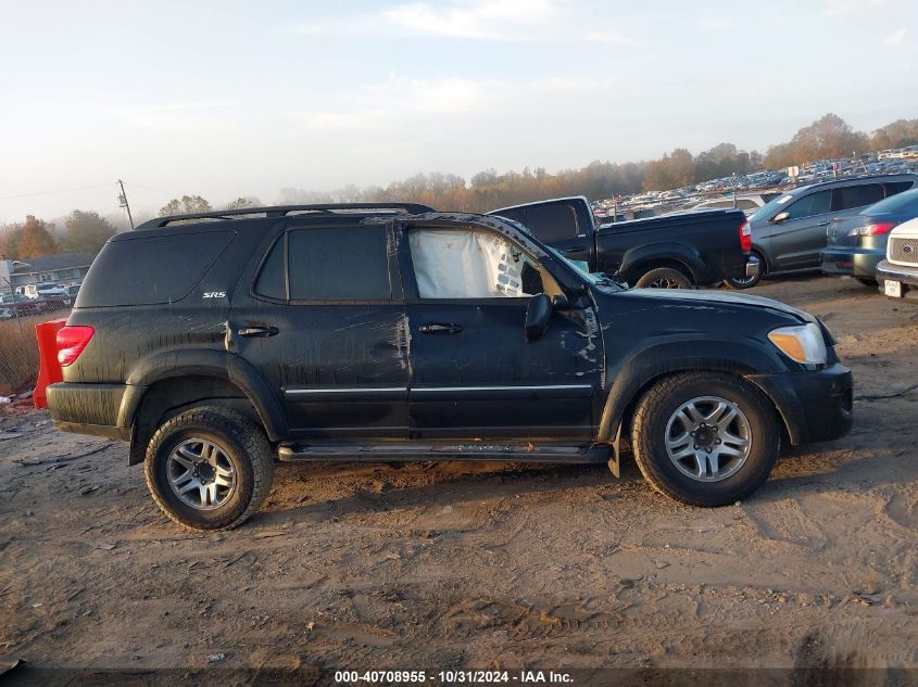 2007 Toyota Sequoia Sr5 V8 VIN: 5TDZT34A77S297178 Lot: 40708955