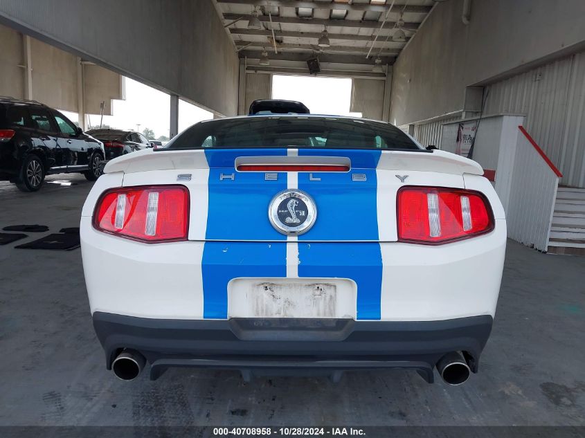 2011 Ford Shelby Gt500 VIN: 1ZVBP8JS1B5105622 Lot: 40708958