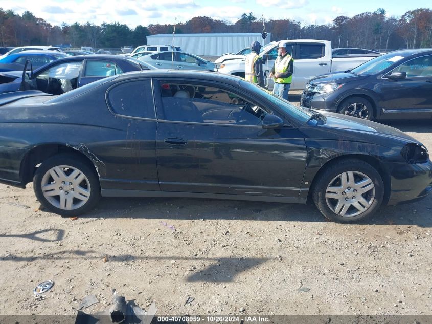 2006 Chevrolet Monte Carlo Lt VIN: 2G1WK161869314481 Lot: 40708959