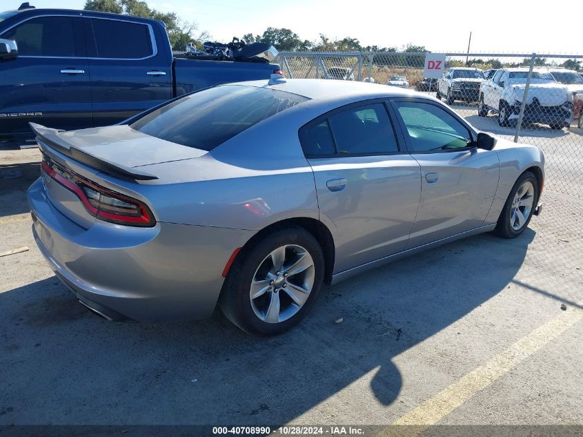 2016 Dodge Charger Sxt VIN: 2C3CDXHG0GH276331 Lot: 40708990