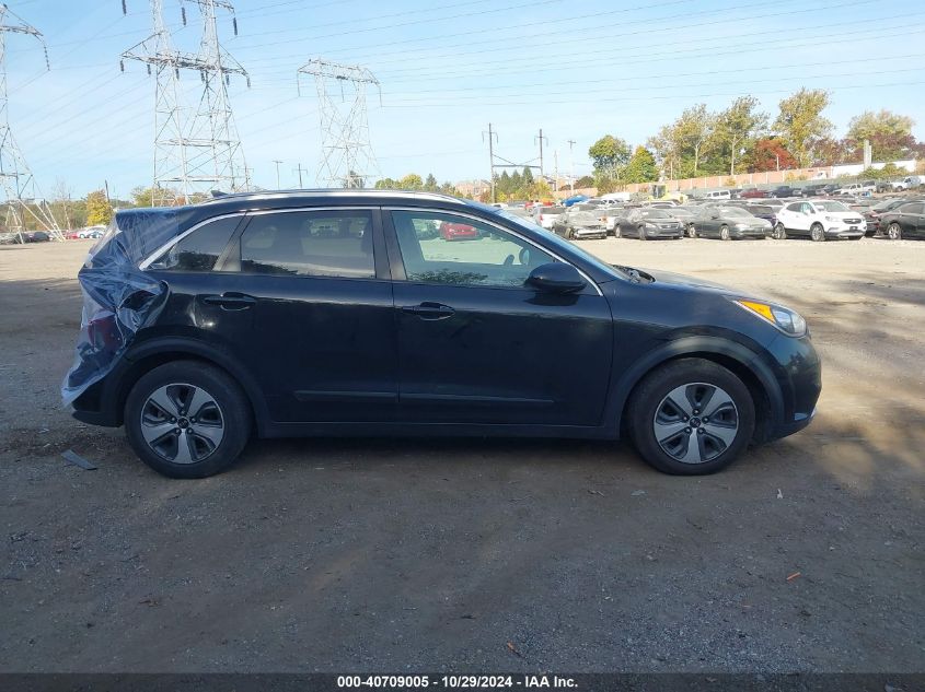 2018 Kia Niro Lx VIN: KNDCB3LC1J5139282 Lot: 40709005