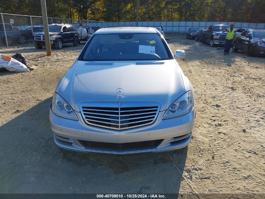 2011 Mercedes-Benz S 550 VIN: WDDNG7BB6BA401063 Lot: 40709010