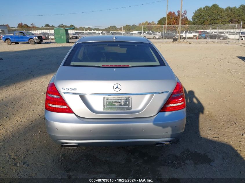 2011 Mercedes-Benz S 550 VIN: WDDNG7BB6BA401063 Lot: 40709010