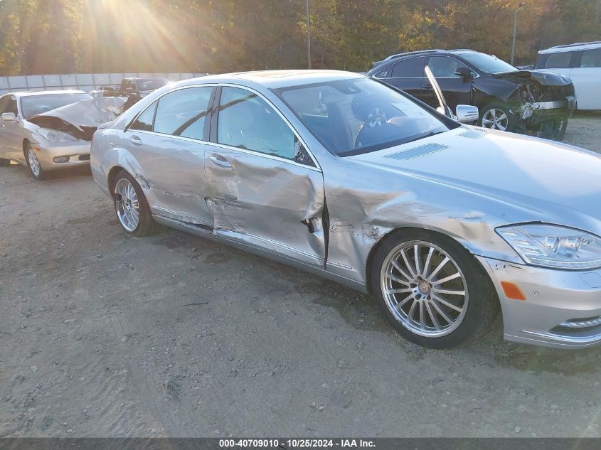 2011 Mercedes-Benz S 550 VIN: WDDNG7BB6BA401063 Lot: 40709010