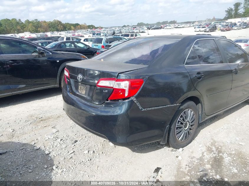 2012 Toyota Camry Le VIN: 4T1BF1FK4CU520751 Lot: 40709025