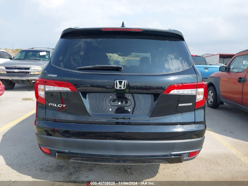 2021 Honda Pilot 2Wd Special Edition VIN: 5FNYF5H29MB003278 Lot: 40709028