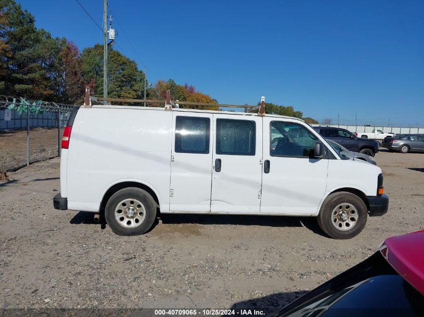 2010 Chevrolet Express 1500 Work Van VIN: 1GCUGADX3A1131204 Lot: 40709065