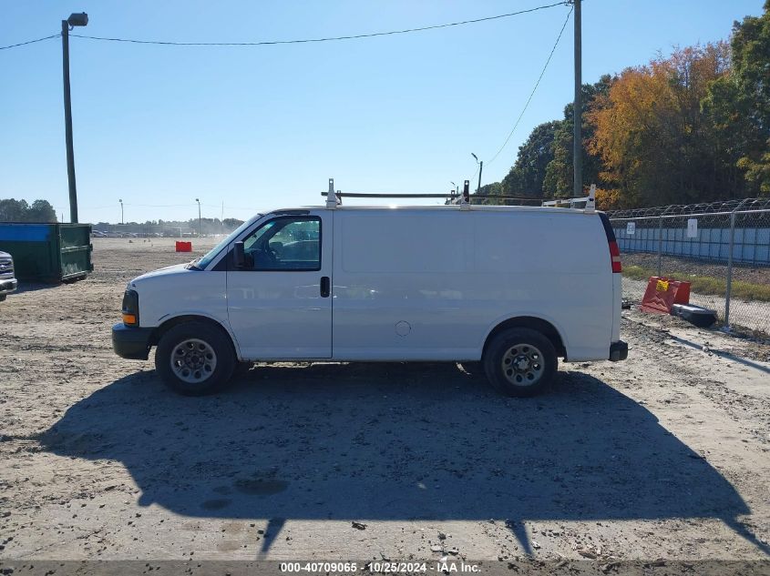 2010 Chevrolet Express 1500 Work Van VIN: 1GCUGADX3A1131204 Lot: 40709065