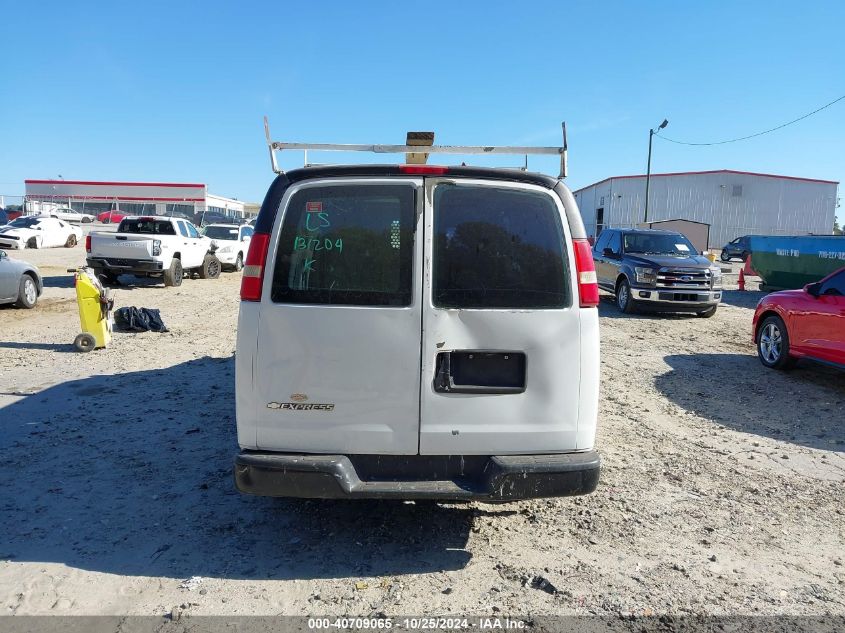 2010 Chevrolet Express 1500 Work Van VIN: 1GCUGADX3A1131204 Lot: 40709065