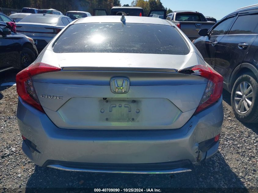 2019 Honda Civic Ex VIN: JHMFC1F3XKX011217 Lot: 40709090