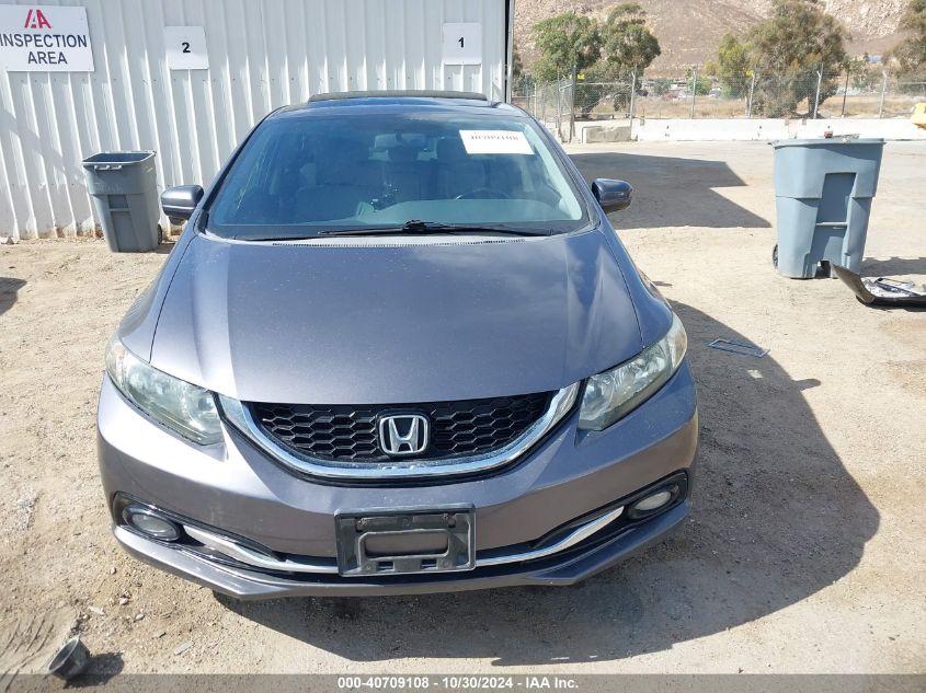 2015 Honda Civic Ex-L VIN: 19XFB2F90FE234936 Lot: 40709108