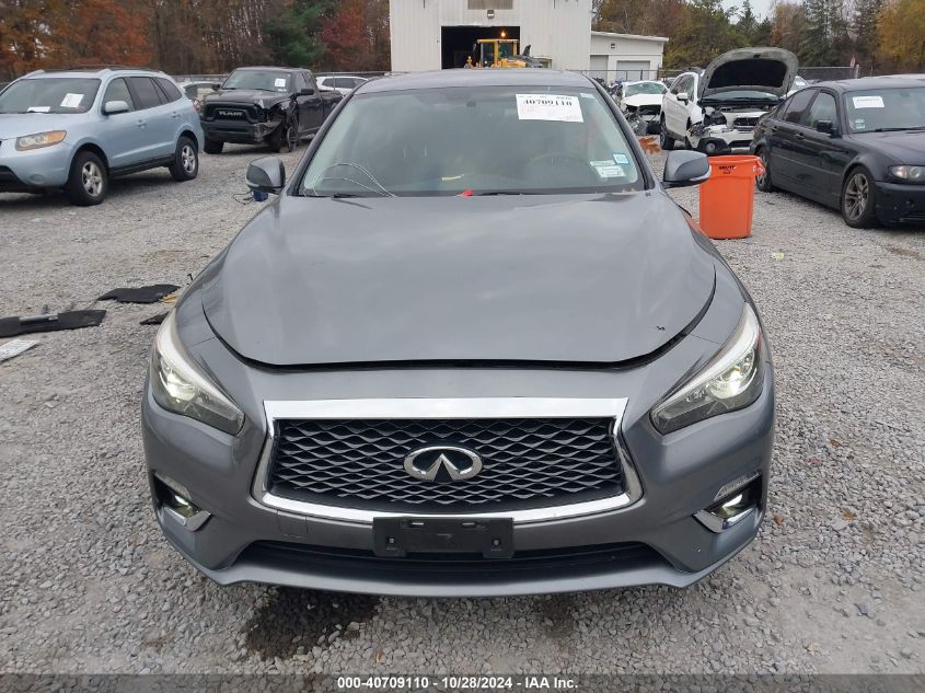 2018 Infiniti Q50 3.0T Luxe VIN: JN1EV7AR8JM443488 Lot: 40709110