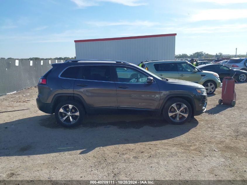 2019 Jeep Cherokee Limited Fwd VIN: 1C4PJLDB2KD333417 Lot: 40709111