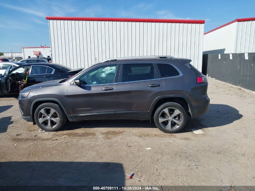 2019 Jeep Cherokee Limited Fwd VIN: 1C4PJLDB2KD333417 Lot: 40709111