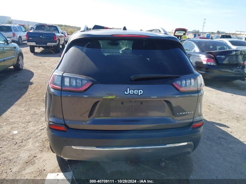 2019 Jeep Cherokee Limited Fwd VIN: 1C4PJLDB2KD333417 Lot: 40709111