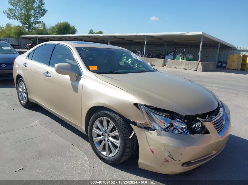 2007 Lexus Es 350 VIN: JTHBJ46GX72124629 Lot: 40709152