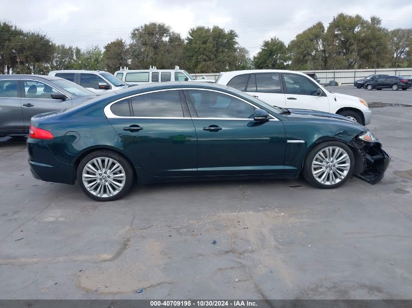 2012 Jaguar Xf Portfolio VIN: SAJWA0HB5CLS40873 Lot: 40709195