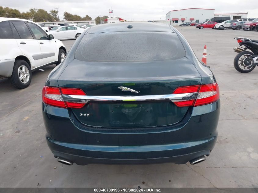 2012 Jaguar Xf Portfolio VIN: SAJWA0HB5CLS40873 Lot: 40709195