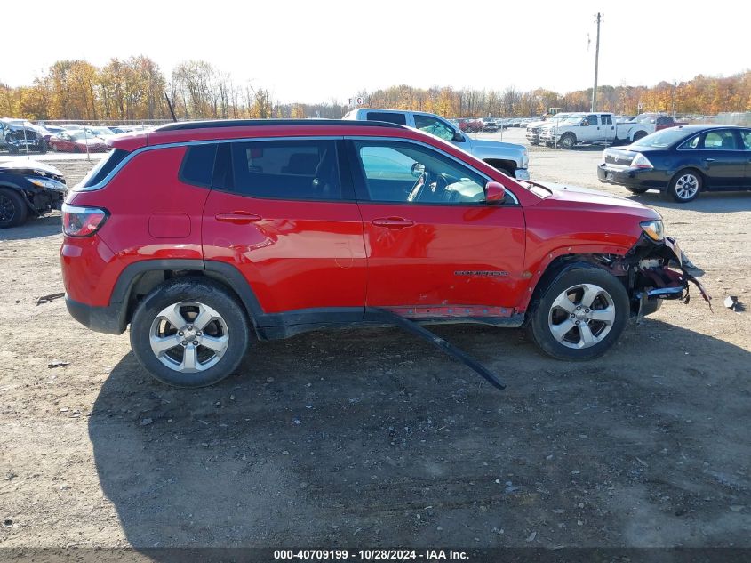 2018 Jeep Compass Latitude 4X4 VIN: 3C4NJDBB0JT138828 Lot: 40709199