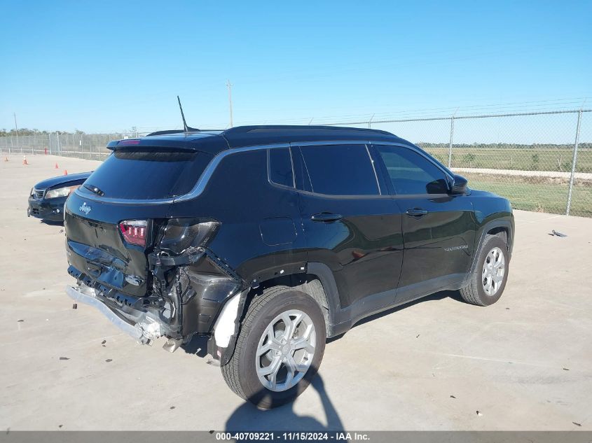 2024 Jeep Compass Latitude 4X4 VIN: 3C4NJDBN0RT164951 Lot: 40709221