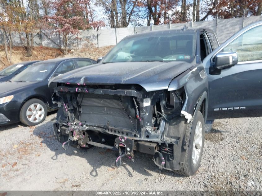 2022 GMC Sierra 1500 Limited 4Wd Short Box Slt VIN: 1GTU9DED7NZ149485 Lot: 40709222