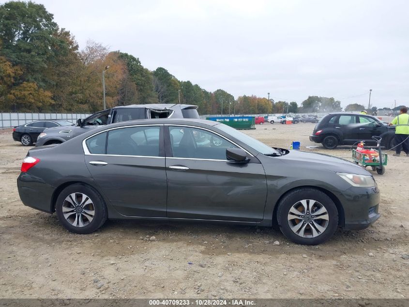 2013 Honda Accord Lx VIN: 1HGCR2F30DA129941 Lot: 40709233