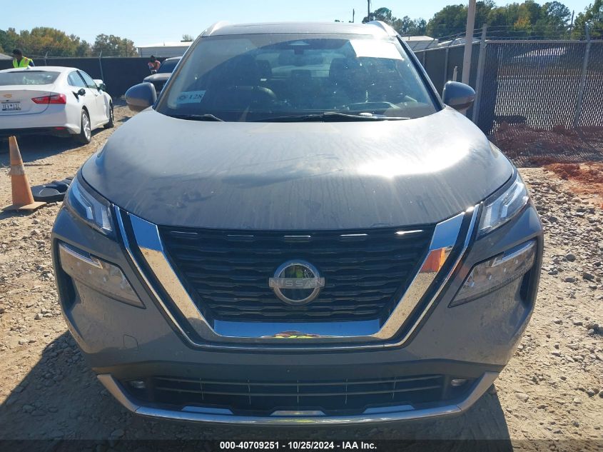 2022 Nissan Rogue Platinum Fwd VIN: JN8BT3DC3NW121376 Lot: 40709251