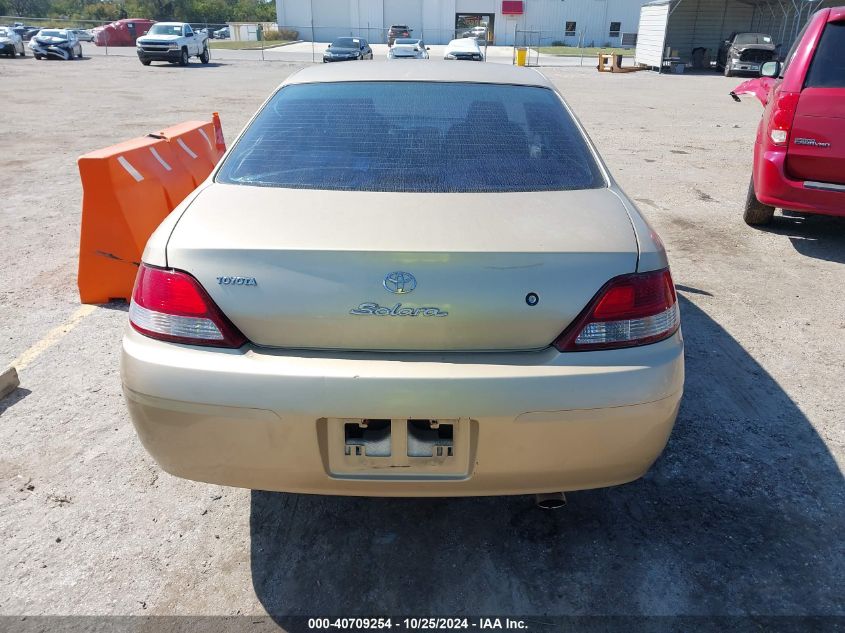 2000 Toyota Camry Solara Se V6 VIN: 2T1CF22P0YC375308 Lot: 40709254