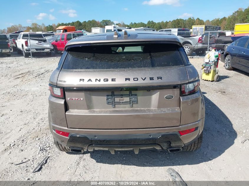 2016 Land Rover Range Rover Evoque Hse Dynamic VIN: SALVD2BG9GH107097 Lot: 40709262