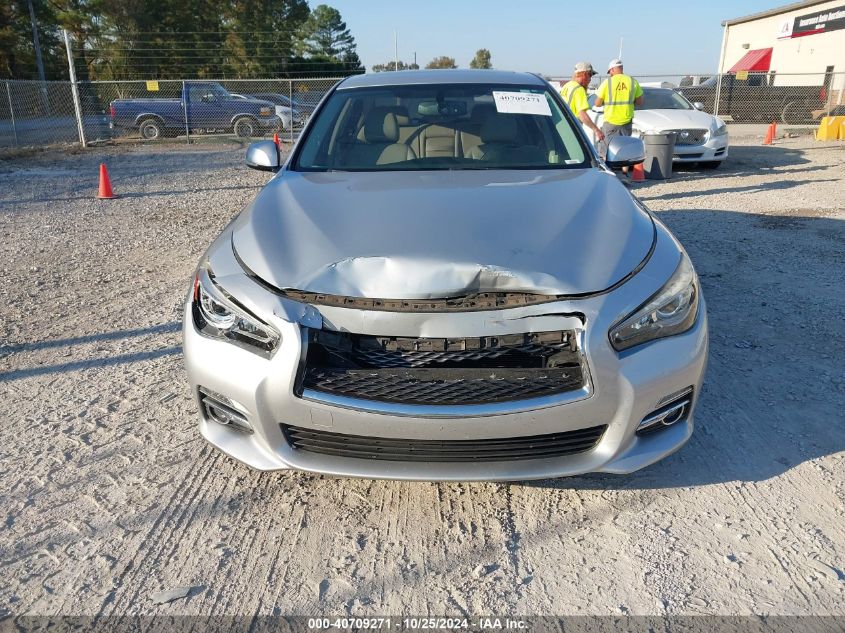 2015 Infiniti Q50 Premium VIN: JN1BV7AP2FM354055 Lot: 40709271