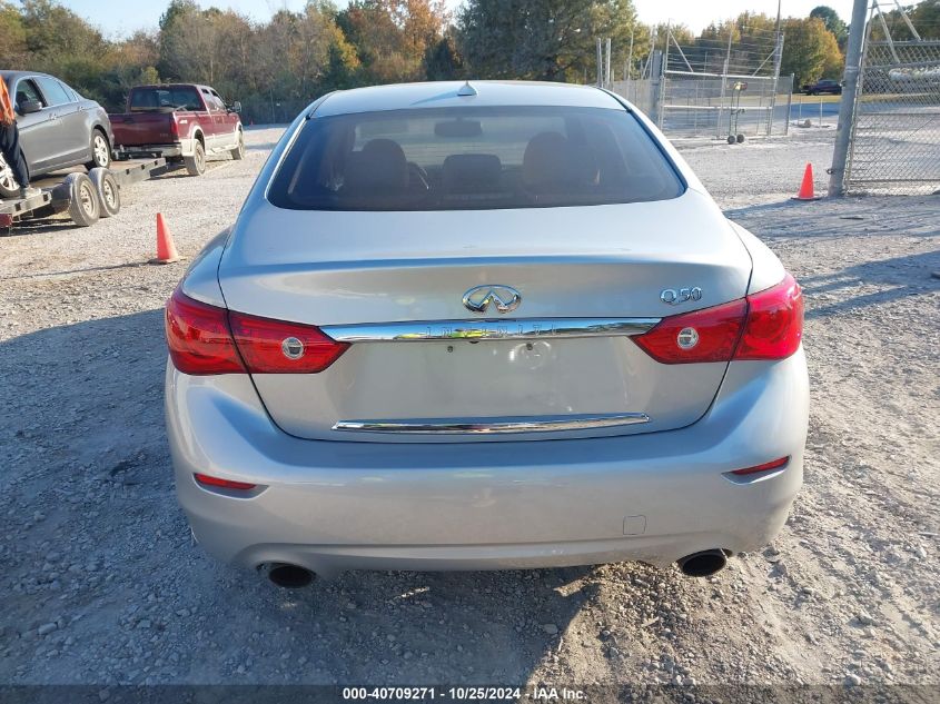 2015 Infiniti Q50 Premium VIN: JN1BV7AP2FM354055 Lot: 40709271