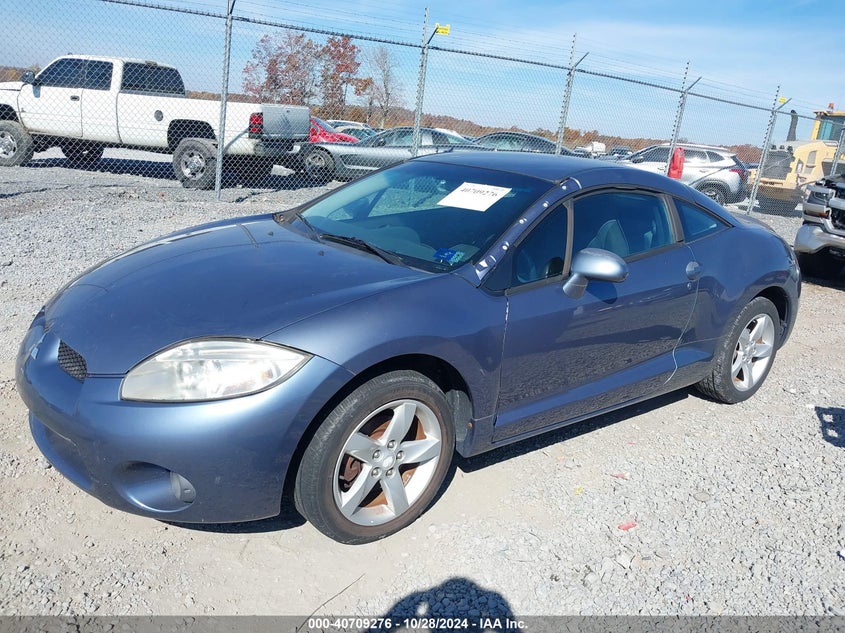2007 MITSUBISHI ECLIPSE VIN: 4A3AK24F67E060304