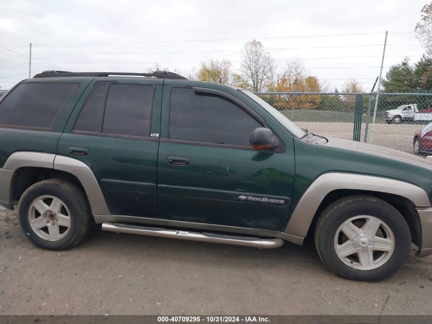 2002 Chevrolet Trailblazer Ltz VIN: 1GNDT13S522248397 Lot: 40709295