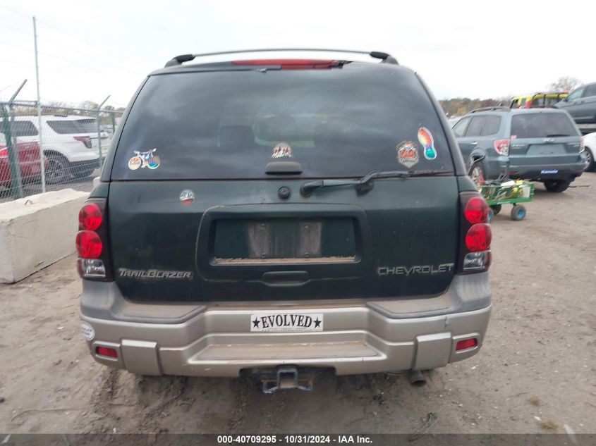 2002 Chevrolet Trailblazer Ltz VIN: 1GNDT13S522248397 Lot: 40709295