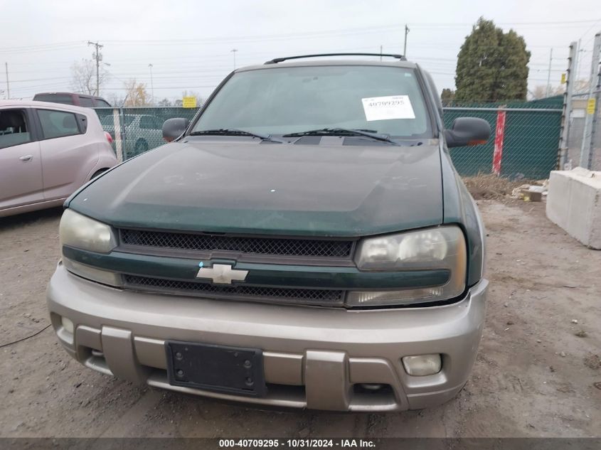 2002 Chevrolet Trailblazer Ltz VIN: 1GNDT13S522248397 Lot: 40709295