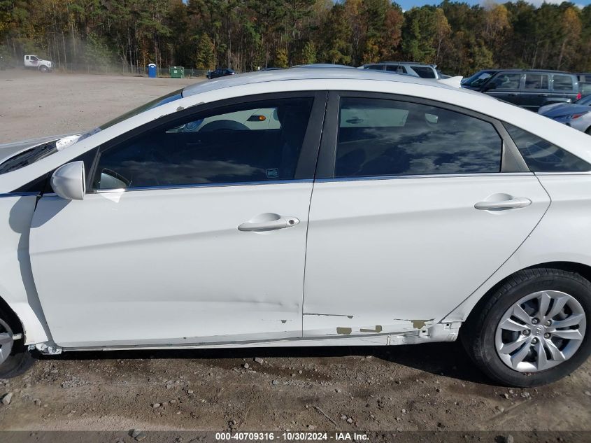 2012 Hyundai Sonata Gls VIN: 5NPEB4AC4CH386266 Lot: 40709316