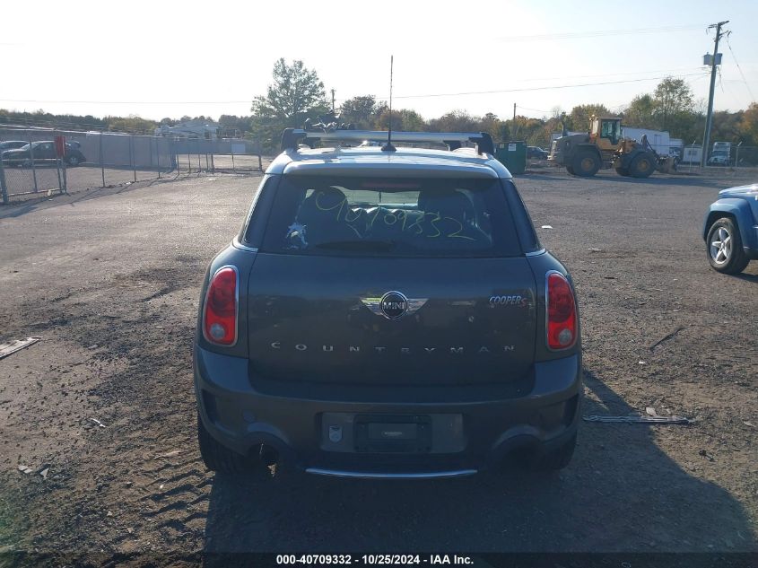 2013 Mini Countryman Cooper S VIN: WMWZC5C58DWP33934 Lot: 40709332