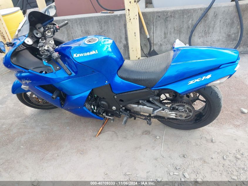 2007 Kawasaki Zx1400 A VIN: JKBZXNA197A016859 Lot: 40709333