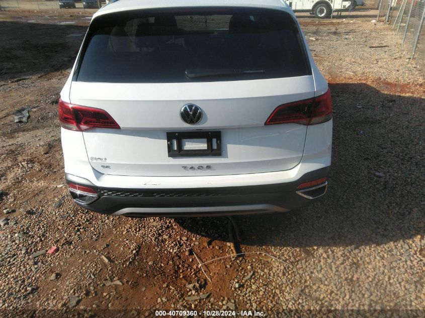 2023 Volkswagen Taos 1.5T Se VIN: 3VVEX7B27PM320403 Lot: 40709360