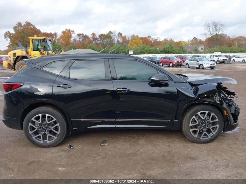 2023 Chevrolet Blazer Awd Rs VIN: 3GNKBKRS2PS235013 Lot: 40709362