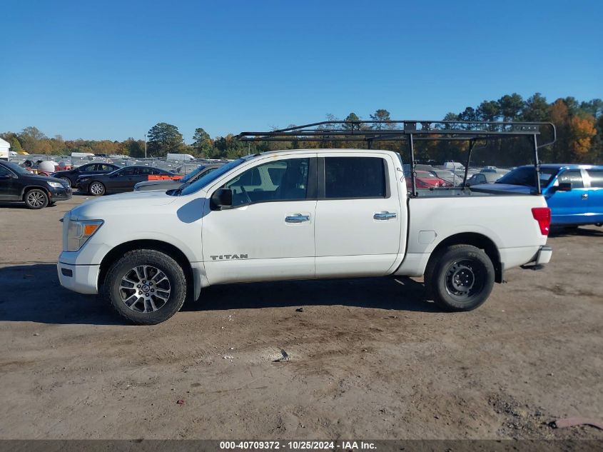 2021 Nissan Titan Sv 4X4 VIN: 1N6AA1EC5MN522638 Lot: 40709372