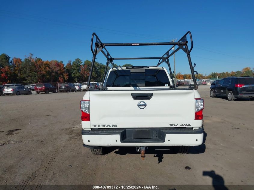 2021 Nissan Titan Sv 4X4 VIN: 1N6AA1EC5MN522638 Lot: 40709372