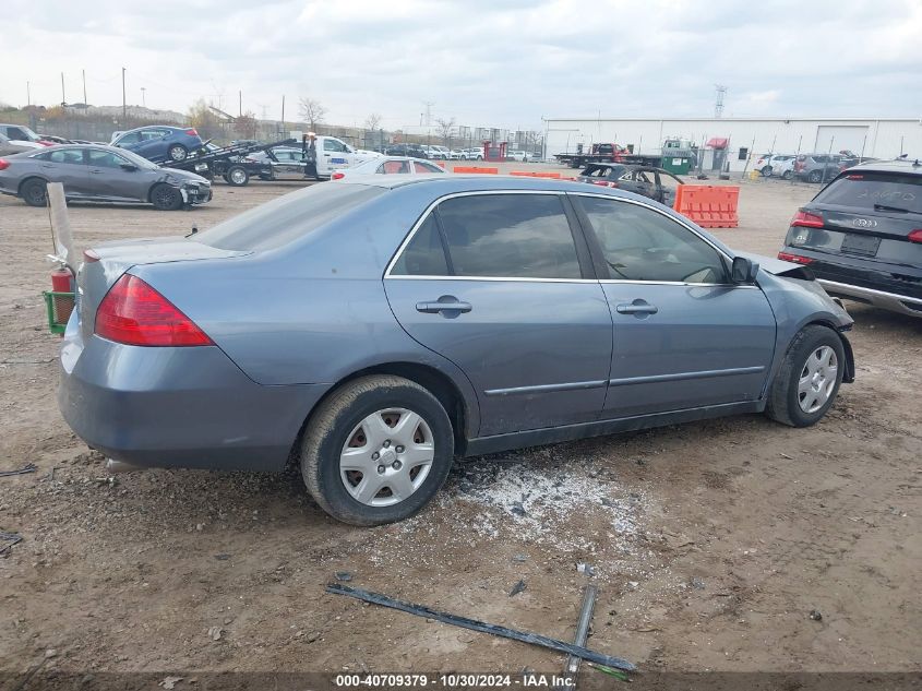 2007 Honda Accord 2.4 Lx VIN: 1HGCM55407A088709 Lot: 40709379