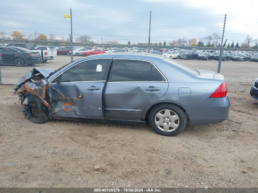 2007 Honda Accord 2.4 Lx VIN: 1HGCM55407A088709 Lot: 40709379